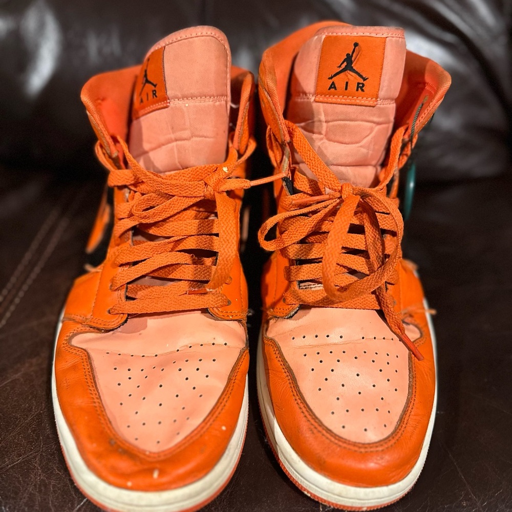 Nike Air Men's Bold Orange Sneakers